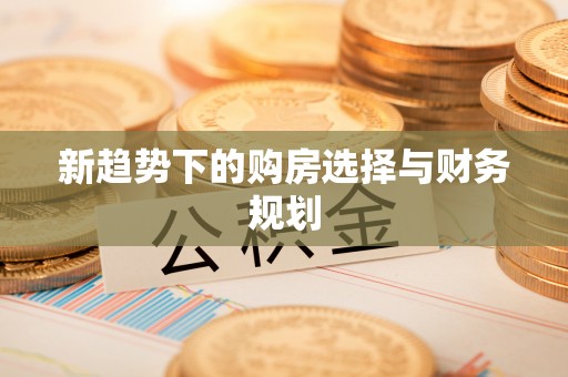 北区新趋势下的购房选择与财务规划