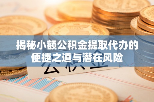 北区揭秘小额公积金提取代办的便捷之道与潜在风险