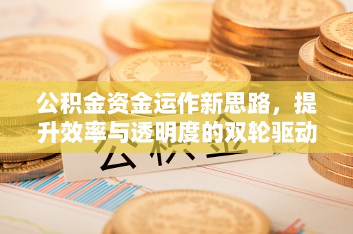 北区公积金资金运作新思路，提升效率与透明度的双轮驱动