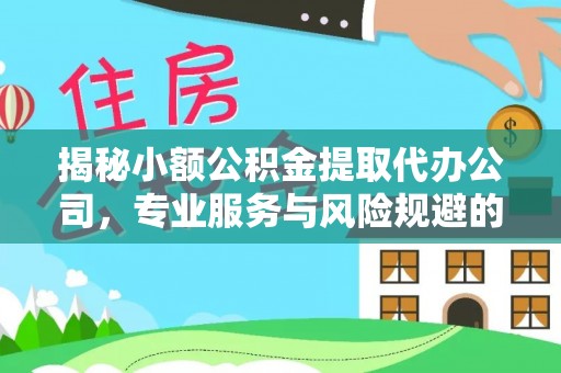 北区揭秘小额公积金提取代办公司，专业服务与风险规避的平衡艺术